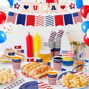 200 Pc Christmas Party Supplies, Funny Tableware Sets: Dinner Plates,Dessert Plates,Napkins,Cups,Spoons,Forks,Knives,Straws for 25 Guests,Party Decor - 1 of 4