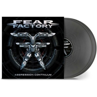 Fear Factory - Aggression Continuum - Silver (Colored Vinyl Silver Gatefold LP Jacket)