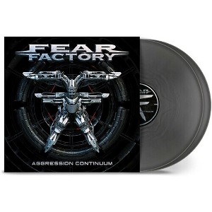 Fear Factory - Aggression Continuum - Silver (Colored Vinyl Silver Gatefold LP Jacket) - 1 of 1