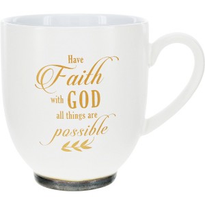 Pavilion Gift Company - Faith - 15.5 oz Cup - Drinkware - 1 of 4