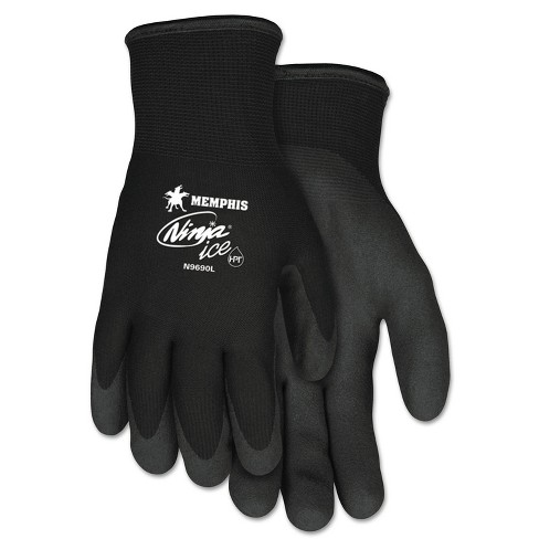 Mcr Safety Ninja Ice Gloves Black Large N9690l : Target