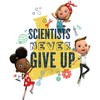 Girl's Ada Twist, Scientist Never Give Up T-Shirt - 2 of 4