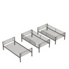 RISOKEYS Triple Bunk Bed for Kids w/ Dual Ladders & Guardrails | Heavy-Duty Steel,Space-Saving Convertible Metal Frame Noise-Reduced Design - 4 of 4