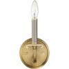 Craftmade Lighting 1 - Light Wall Light in  Brushed Polished Nickel/Satin Brass - 2 of 3