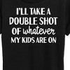 Women's - Instant Message - Double Shot Of Whatever Short Sleeve Graphic T-Shirt - 2 of 4
