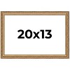 PosterPalooza | 20x13 Wood Antique Frame with UV Acrylic, 4 Finishes: Bronze, Gold, Silver, and Black - 2 of 4