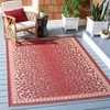 Courtyard Cheetah CY6100 UV & Stain Resistant Non-Shedding Power Loomed Indoor/Outdoor Rugs - Safavieh - 2 of 4