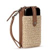 The Sak Women's Silverlake N/S Smartphone Crossbody, Bamboo Static - 4 of 4