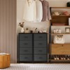 CAVINAS  4-Drawer Dresser with Metal Frame and Wood Top,Modern Chest of Drawers for Bedroom,Entryway,1 Piece - 4 of 4