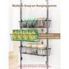MOEPISY Over The Door Pantry Organizer, 9-Tier Pantry Door Organizers and Storage with Adjustable Basket - 4 of 4