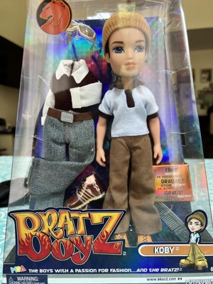Vintage Bratz Boyz the Nu Cool Collection Koby Doll & Outfits MGA