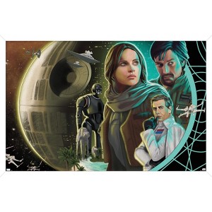 Trends International Star Wars: Rogue One By Talisa Almonte Framed Wall Poster Prints - 1 of 4