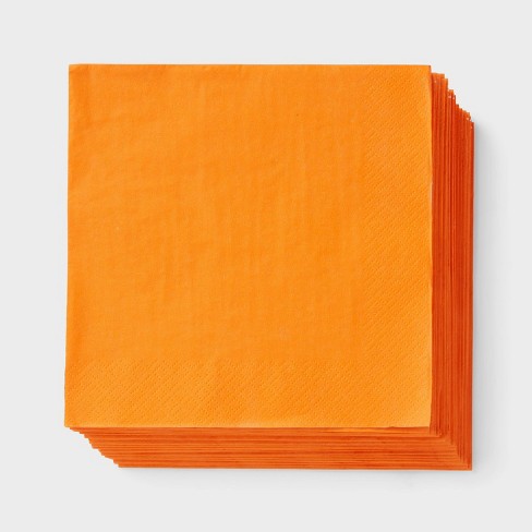 グランド牧場 セレクトセール Orange Peel Big Party Pack Lunch 笑え Napkins オレンジピール 使い捨て食器