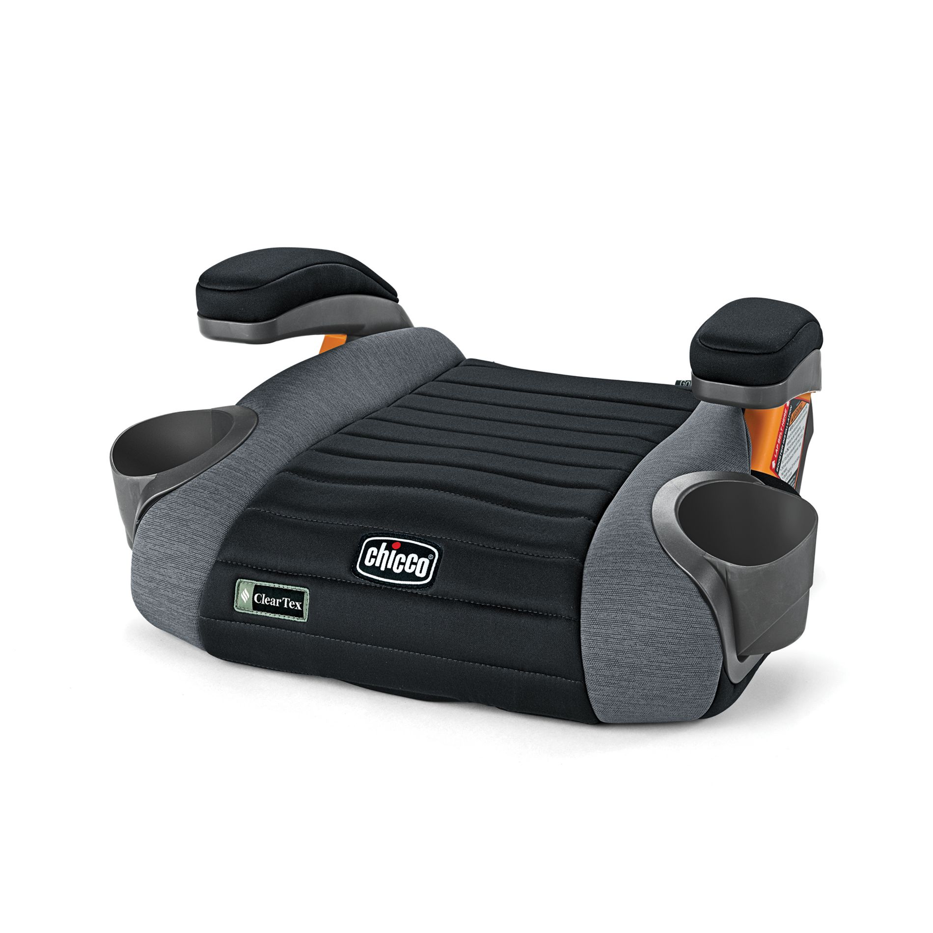 Chicco GoFit ClearTex Backless Booster Car Seat - Shadow
