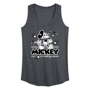 Women's - Disney - Mickey Mouse Graphic Racerback Tank - 1 of 4