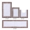 Torrent Collection 4 Piece 100% Soft Cotton Tufted Weave Bath Rug Set, Ombre Pattern, Super Soft & Absorbent, Machine Washable Bathroom Mats - 2 of 4