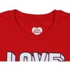 Care Bears Men's Love-A-Lot-Bear Graphic Print Novelty T-Shirt - 3 of 3