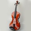 TopComfy 15" Acoustic Violin Set with Case Bow Rosin for Adult Musicians and Music Lovers Beginners Learning, Brown, 34.25"*11.81"*6.3" - 2 of 4