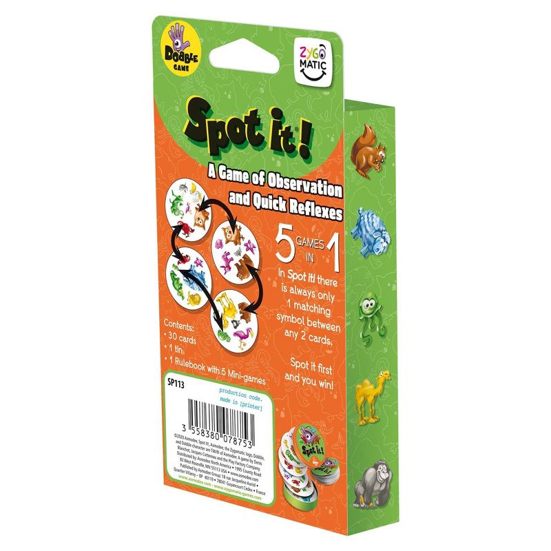 Spot it! Animals Jr. Card Game, 4 of 7