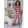 Women's Plaid Pajama Pants - LASCANA - 3 of 4