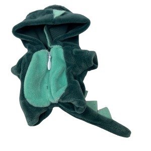 Doll Clothes Superstore Green Dinosaur Costume for 17.5 cm Labubu Dolls - 1 of 4
