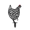 Melrose Metal Chicken Garden Stake (Set of 4) - 3 of 4