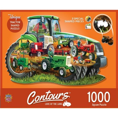 MasterPieces Contours Love of The Land 1000 Piece Jigsaw Puzzle