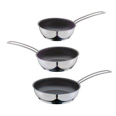 KUCHENPROFI 3-Piece Clad Bottom, Induction Saucepan Set #1