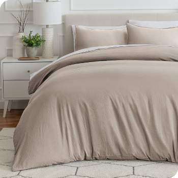 Sandwashed Duvet Cover & Sham Set  – Extra Soft, Easy Care by Bare Home