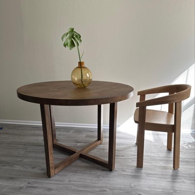 Keener All Wood Round Dining Table - Threshold™ : Target