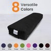 Sol Living Yoga Bolster Pillow with Removable Cover Rectangle - 3 of 4