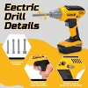 Skirfy 28-Piece Kids Tool Set with Toy Drill, Backpack, Construction Toys for Toddlers, Boys, Girls, Ages 3+ - 2 of 4