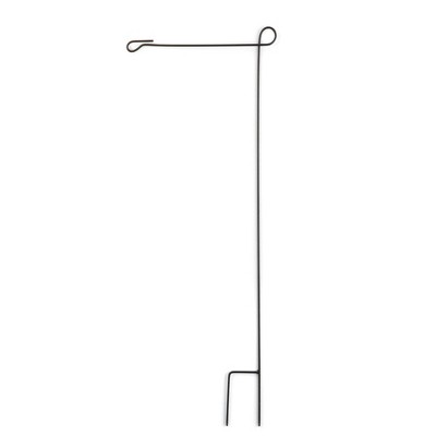 Collections Etc Metal Garden Flag Holder Black : Target