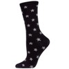 Memoi Women's Intergalactic Stars Cashmere Blend Crew Socks - image 4 of 4