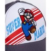 Super Mario Boys Baseball Hat, Kids Baseball Cap for Ages 4-7 - 3 of 4