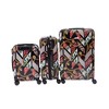 Mirage Luggage Xena 3-Piece ABS Hardshell Lightweight Luggage Set with 360° Dual Spinning Wheels and Combo Lock - 2 of 4
