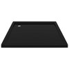 VidaXL Square ABS Shower Base Tray Black 31.5 in.x31.5 in. - 4 of 4