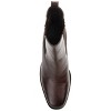 Journee Signature Womens Genuine Leather Rowann Square Toe Stacked Chelsea Booties - 4 of 4