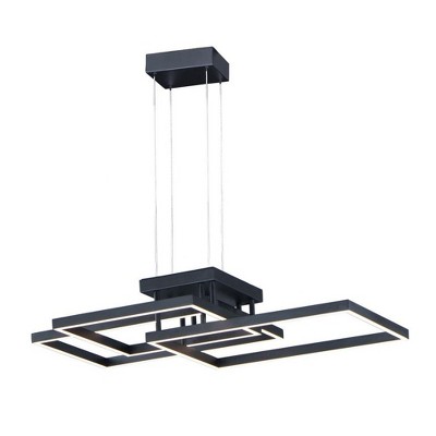 ET2 Lighting Traverse 1 - Light Pendant in  Black