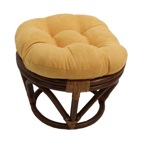 Rattan on sale ottoman target