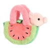 Aurora Small Watermelon Piglet Fancy Pals Fashionable Stuffed Animal Pink 8" - 3 of 4