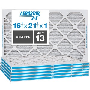 Aerostar AC Furnace Air Filter - Health - MERV 13 - Box of 4 - 1 of 4