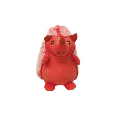 Multipet Mini Hedgehog Dog Toy - Red - 4"