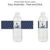Big Dot of Happiness Ahoy - Nautical - Baby Shower or Birthday Party Water Bottle Sticker Labels - Set of 20 - 2 of 4
