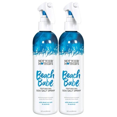 Not Your Mother's Beach Babe Texturizing Sea Salt Spray - 2pk/8 fl oz