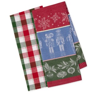 Design Imports Tis the Season Dishtowel Set/2 - 1 of 4