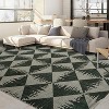 Modern Washable Area Rug - Contemporary Stain-Resistant Carpet for Living Room, Bedroom, Office - 2 of 4