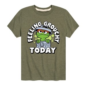 Boys' - Sesame Street - Feeling Grouchy Short Sleeve Graphic T-Shirt - 1 of 4