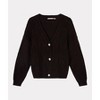 Women's Pointelle Knit Cardigan - ESQUALO - 3 of 4