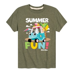 Boys' - Little Tikes - Summer Beach Day Short Sleeve Graphic T-Shirt - 1 of 4